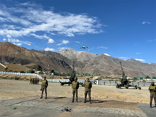 Indian Army marked occasion with powerful demonstration of its evolving military capabilities. (Photo/ANI)
