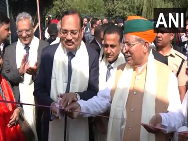 Supreme Court Judge Justice Surya Kant inaugurates Mega Tribal Mela in Srinagar (Photo/ANI)