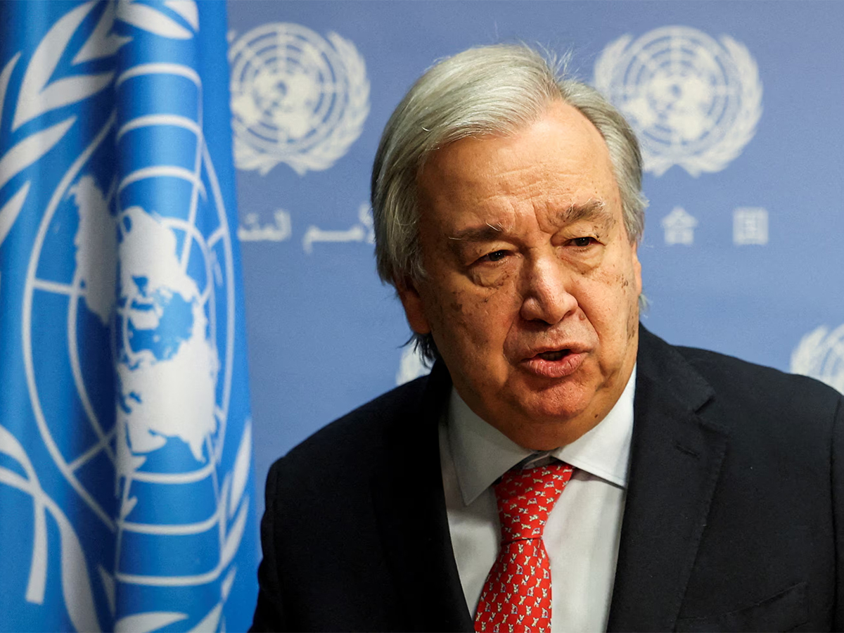 United Nations Secretary-General Antonio Guterres (File Photo/Reuters)