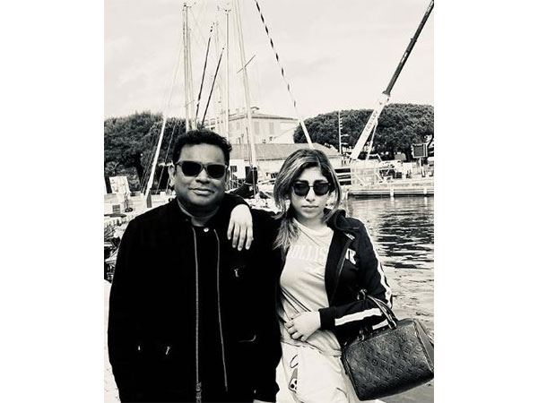 AR Rahman and his daughter (Image source: Instagram)