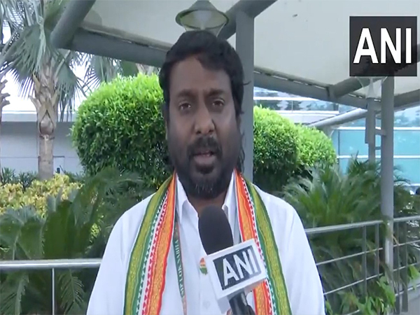 Congress MP Vijayakumar alias Vijay Vasanth (Photo/ANI)