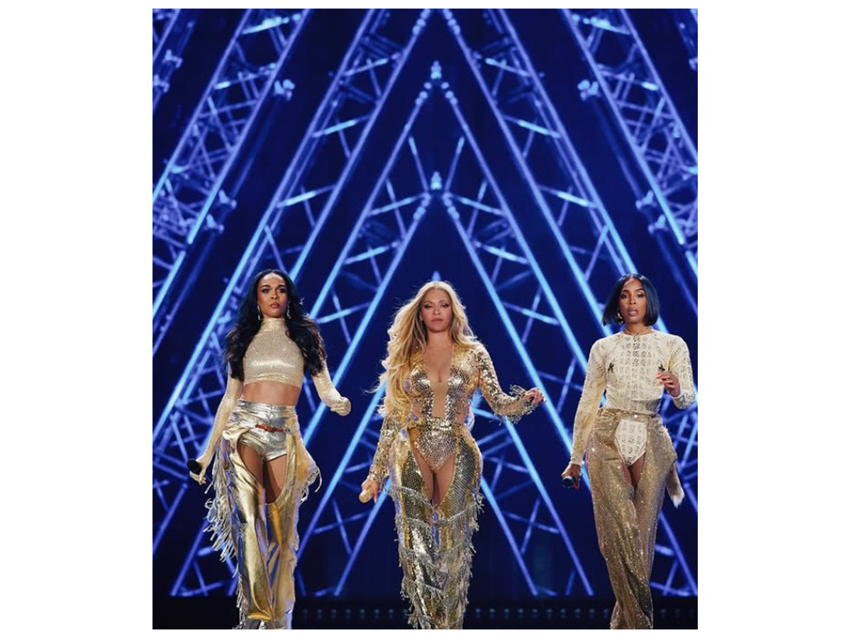 Beyonce reunites with Destiny's Child (Image source: Instagram/ @beyonce)