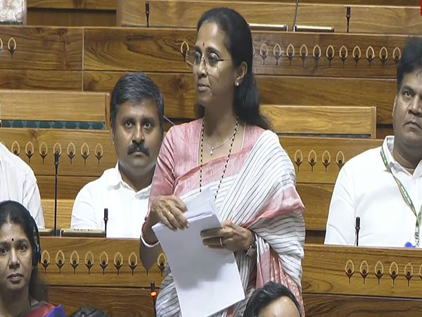 Nationalist Congress Party (SCP) MP Supriya Sule (Photo/Sansad TV)