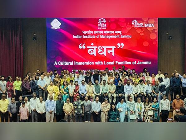IIM Jammu's 'Bandhan' initiative fosters cultural bonding (Photo/ANI)
