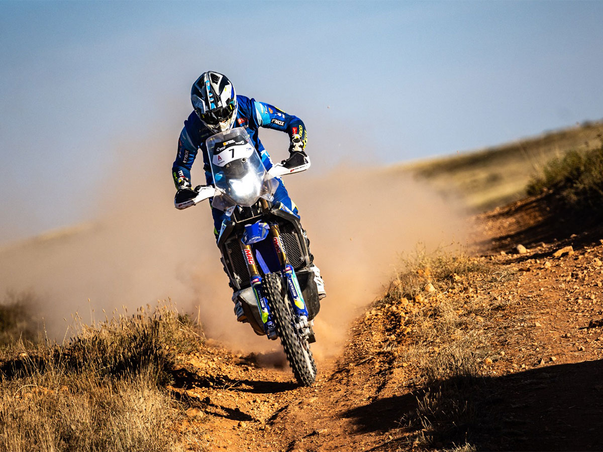 India's Harith Noah (Photo: TVS Sherco)
