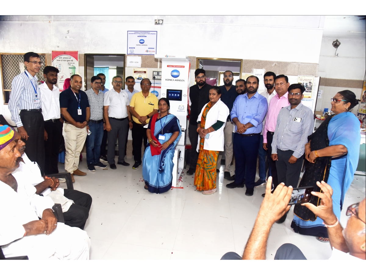 Project AAROGYA - Konica Minolta Business Solutions' Flagship National-Level CSR Initiative Brings Cutting-Edge Healthcare Access To Rural India