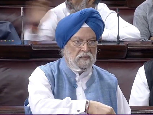 Petroleum Minister Hardeep Singh Puri (Photo/Sansad TV)