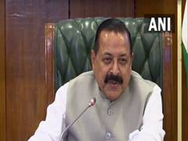 Union Minister of State (Ind. Charge) Science and Technology Jitendra Singh (Photo/ANI)