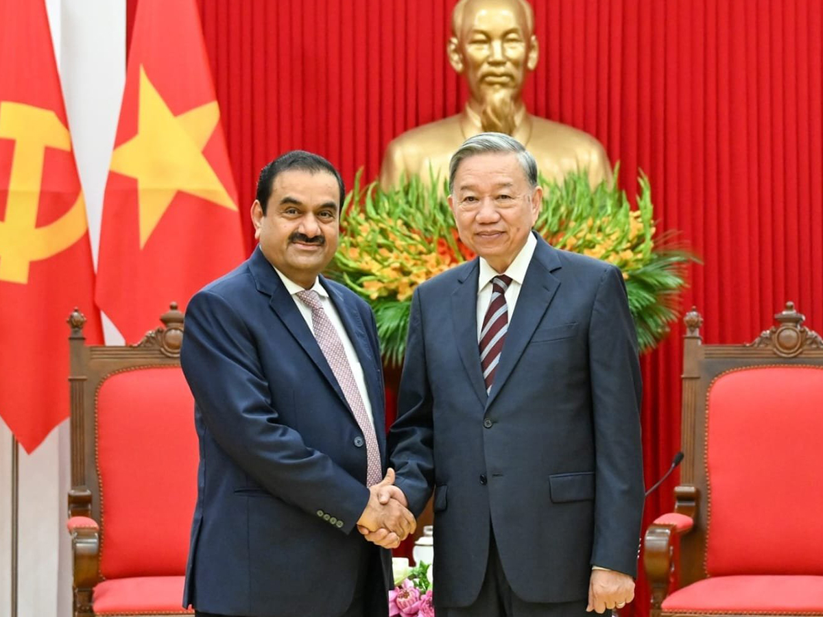 Adani Group Chairman Gautam Adani met General Secretary of the Communist Party of Vietnam To Lam (Image: X/@gautam_adani)