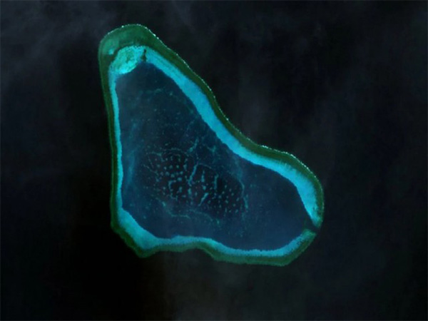 Scarborough Shoal (Image/NASA)