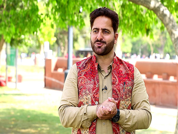 Kashmiri political activist Javed Beigh (File Photo/ANI)