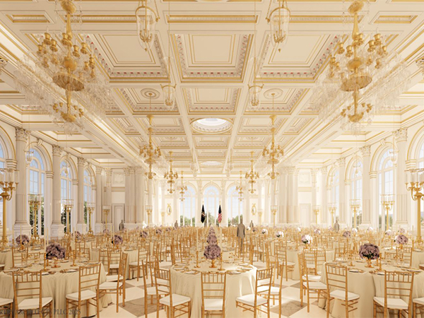 Renders of White House State Ballroom (Photo/ White House) 