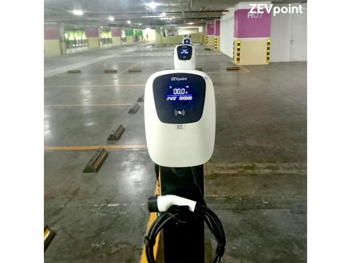 ZevPoint Powers the Future: India's Largest Corporate EV Charger Installation Goes Live at Amazon
