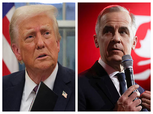 US President Donald Trump and Canadian PM Mark Carney (File Photo/Reuters)