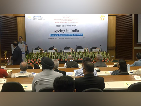 Conference on Ageing in India opens with call for 'ease of living' charter for senior citizens (Photo/ANI)