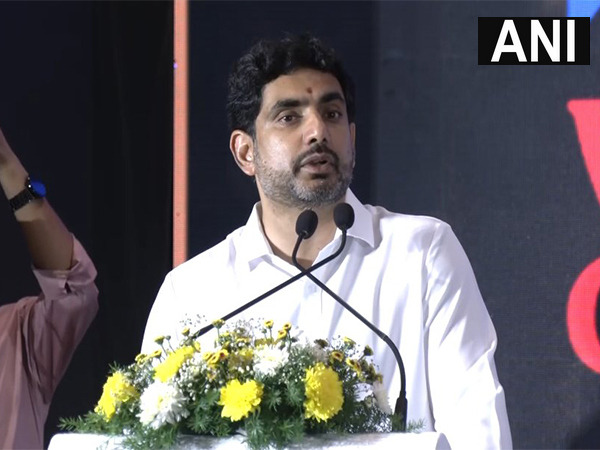 Andhra Pradesh Minister Nara Lokesh (File photo/ANI)