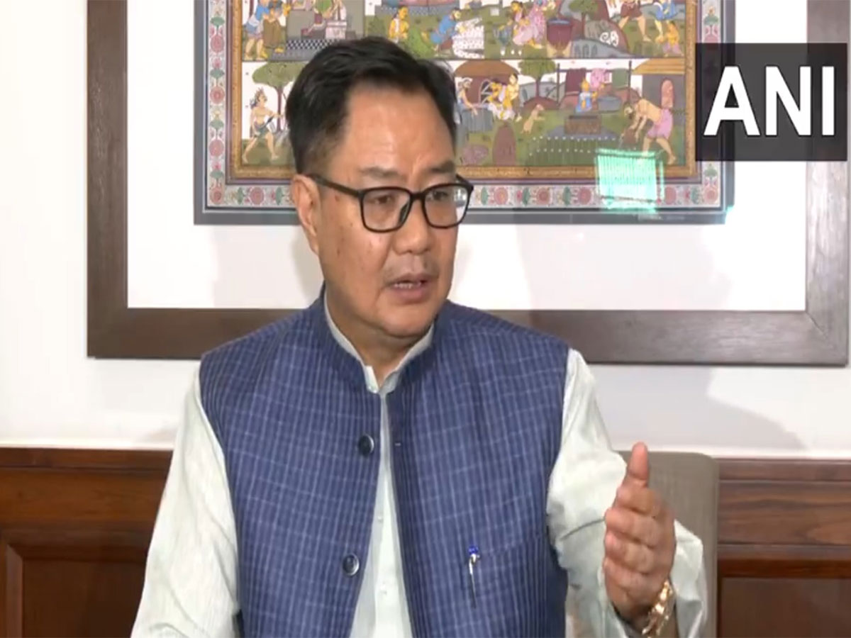 Union Minister Kiren Rijiju (Photo/ANI)