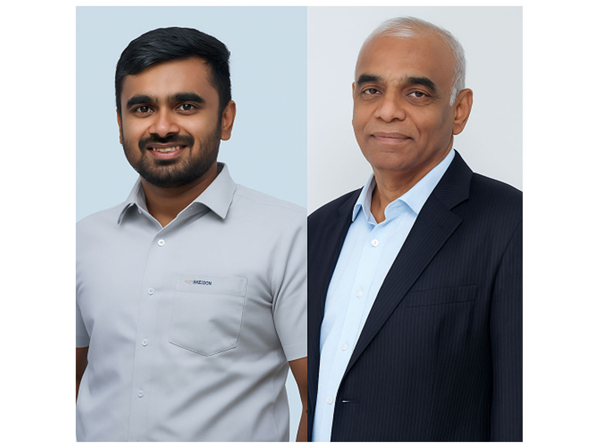 Left to Right: Mr Ashwin Karivaradaraj , Director - Operations , Sieger Global and Mr  Antony Parokaran, Director-  Sieger Parking