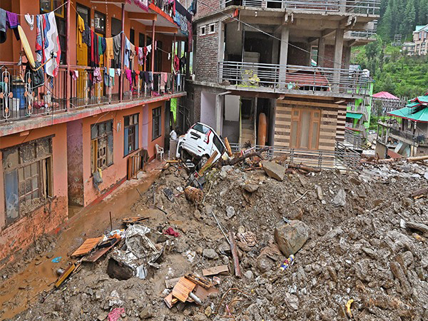 Cloudburst aftermath at Thunag of Seraj valley, in Mandi (File Photo/ANI)