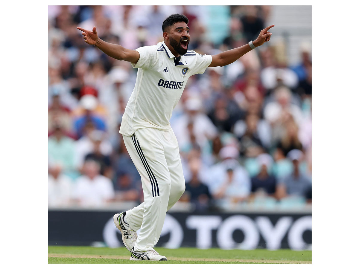 Mohammed Siraj. (Photo: X/BCCI)