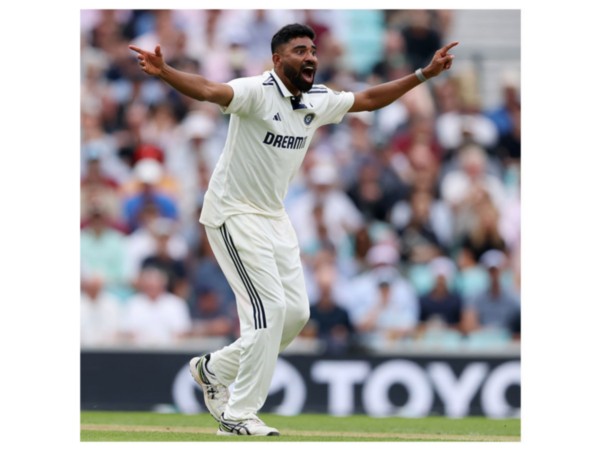 Mohammed Siraj. (Photo: X/@BCCI)
