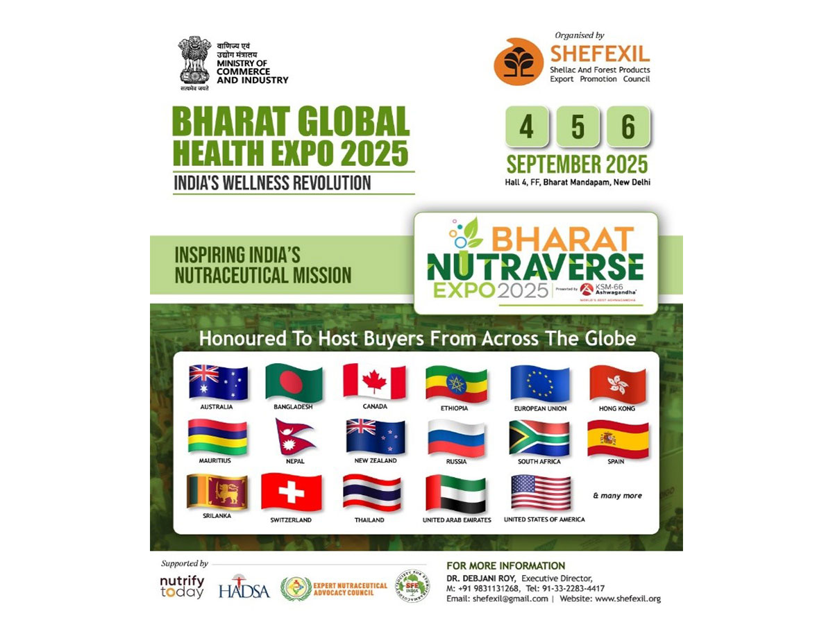 Limited Stalls Left at Bharat Nutraverse Expo 2025 South Asia's Premier Nutraceutical Trade Event at Bharat Mandapam, New Delhi