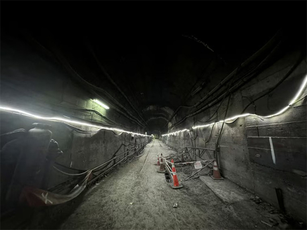 A tunnel inside Codelco's El Teniente copper mine, the world's largest underground copper mine, near Rancagua, Chile (Photo/Reuters)