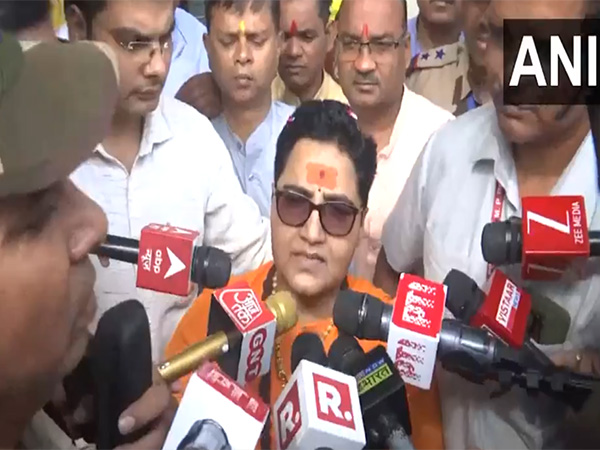  BJP leader Sadhvi Pragya Singh Thakur (Photo/ANI)