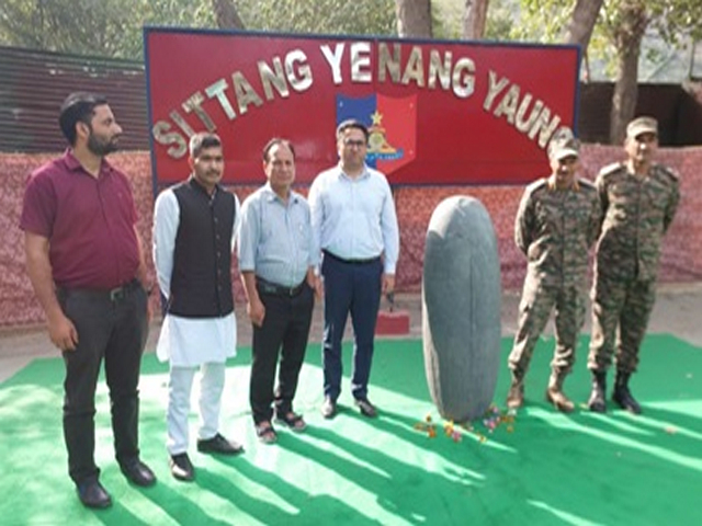 10th-century Shivling found during excavation in Jammu and Kashmir (Photo/ANI)