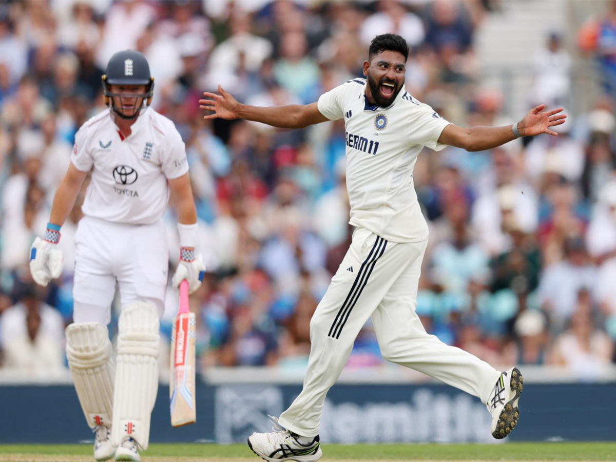India quick Mohammed Siraj (Photo: @BCCI/X)