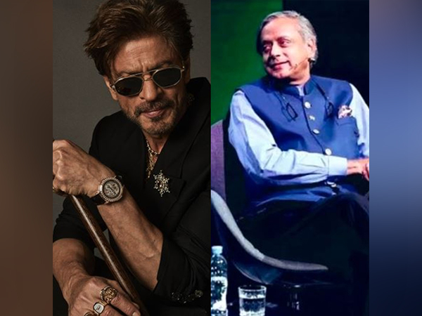 Shah Rukh Khan, Shashi Tharoor (Photo/Instagram@iamsrk@shashitharoor)