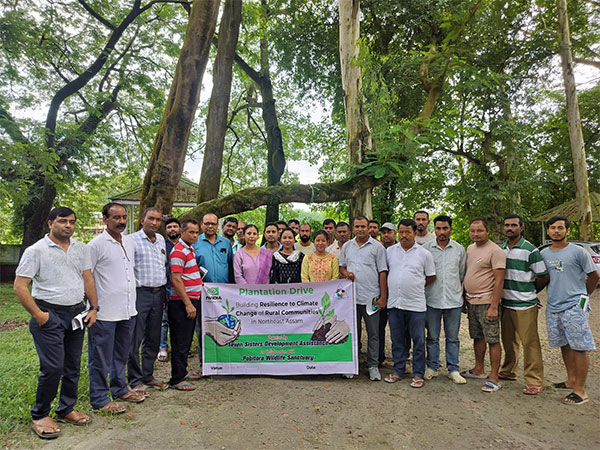 Massive plantation drive in Mayong. (Photo/ANI)