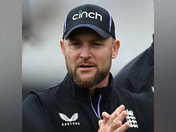 England head coachBrendon McCullum. (Photo: @englandcricket X)