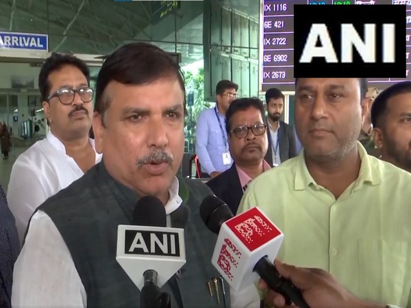 AAP MP Sanjay Singh (Photo/ANI)