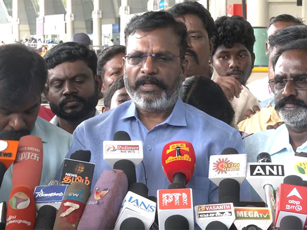 Viduthalai Chiruthaigal Katchi (VCK) president, Thol Thirumavalavan (Photo/ANI)