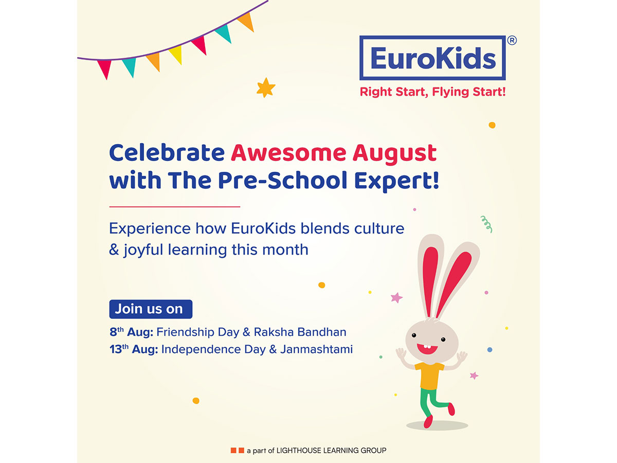 EuroKids brings Awesome August to life, combining culture and joyful learning at 1,700+ centres nationwide