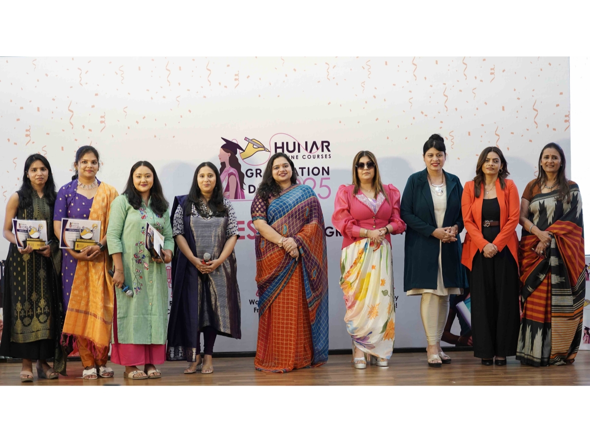 India's Biggest Virtual Graduation: Honoring 10,000+ Women Skill Champions with Hunar Online Courses