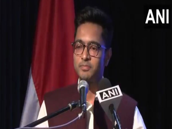 Trinamool Congress TMC MP Abhishek Banerjee (File Photo/ANI)