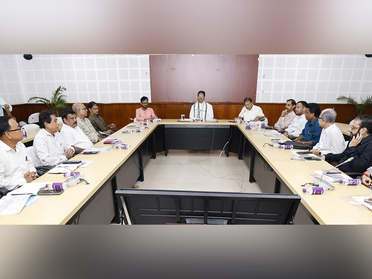 Tripura CM Manik Saha at the first meeting of reconstituted Cultural Advisory Committee (Photo/X/@DrManikSaha2)