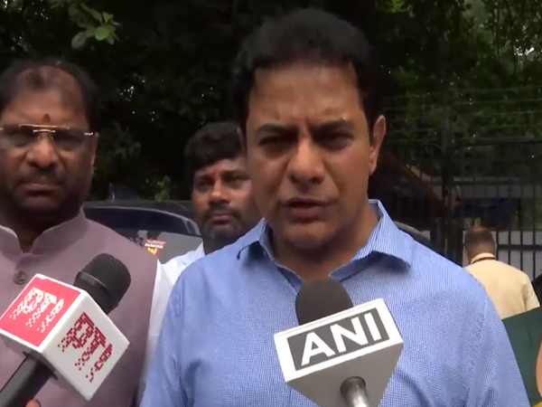 BRS leader KT Rama Rao (Photo/ANI)
