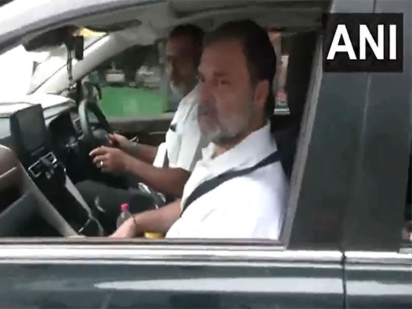 Rahul Gandhi leaving from Delhi to appear before Chaibasa court (Photo/ANI)