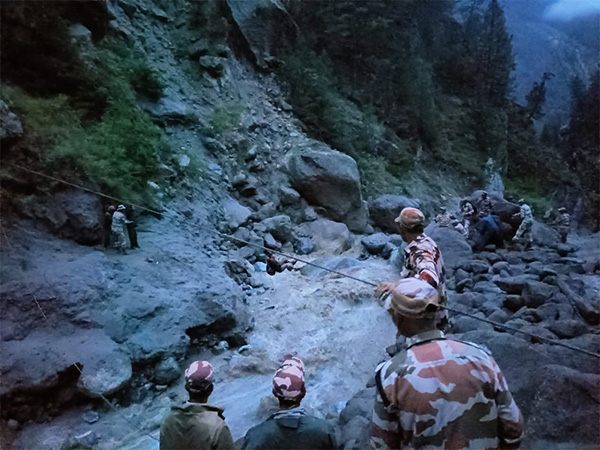 Visuals from the spot (Photo/ITBP)
