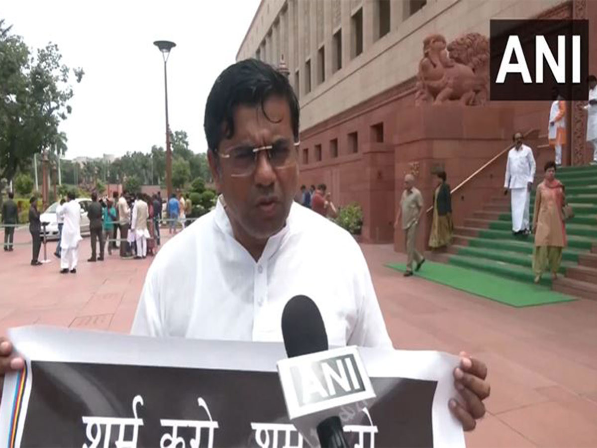  Lok Sabha MP from Daman and Diu, Patel Umeshbhai Babubhai (Photo/ANI)