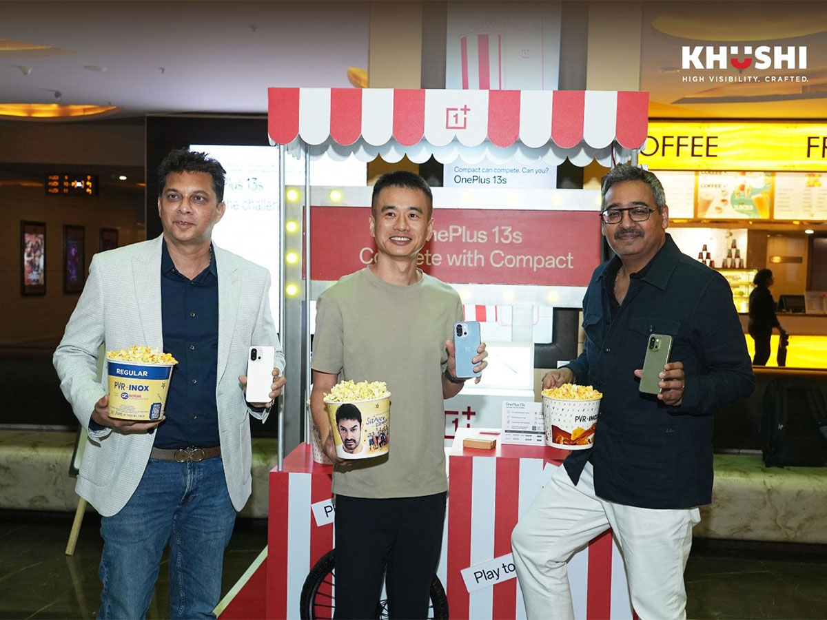 The Campaign was executed by Khushi Advertising in collaboration with PVR INOX