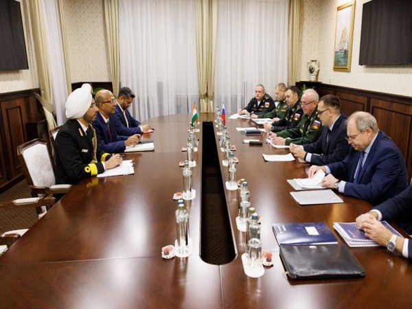 Russian Deputy Defence Minister Aleksandr Fomin meets Indian Ambassador Vinay Kumar in Moscow (Image: X/@sidhant)