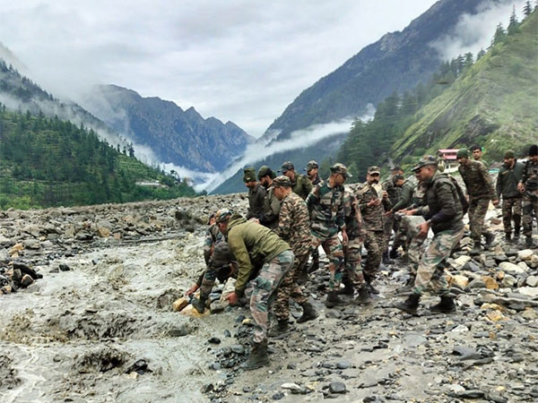 Indian Army rescues civilians in flood-hit Uttarakhand (Photo/X@adgpi)