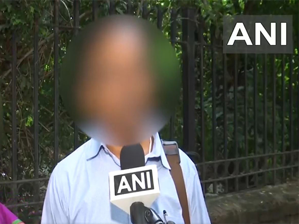 Father of RG Kar Medical College rape and murder victim.(Photo/ANI)