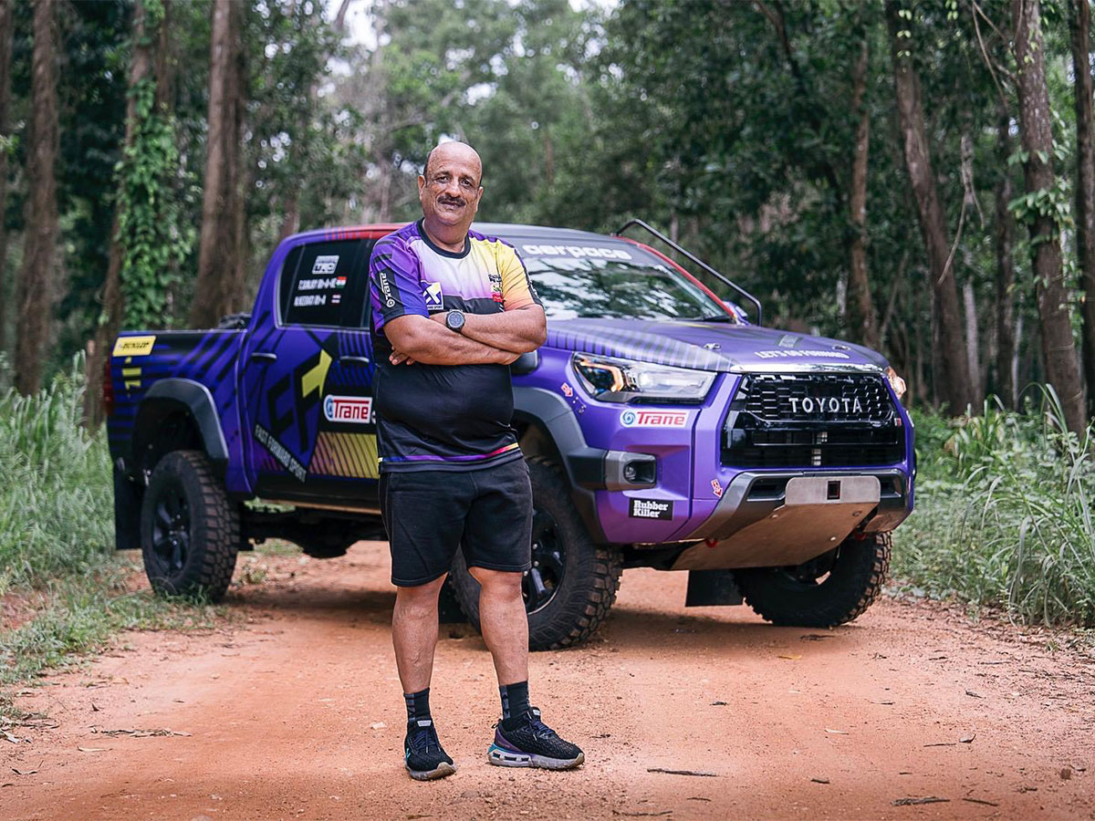 Veteran rally driver Sanjay Takale (Photo: Sanjay Takale media team)