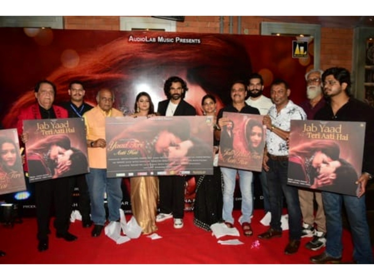 TV actor Ankit Raj and cute Shilpa Chaudhary starrer music video "Yaad Teri Aati Hai" launched