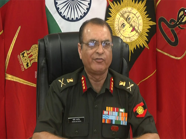 COAS Lieutenant General Naveen Sachdeva (Photo/ANI)